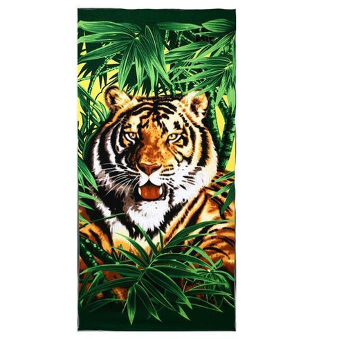 Summer Microfiber Printed Beach Towels, Various Designs